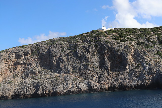 Ferry stop at Antikythera