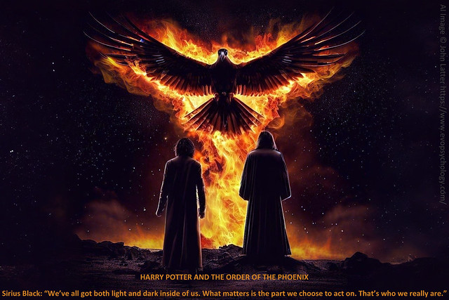 Sirius Black, Light and Dark inside, Order of the Phoenix