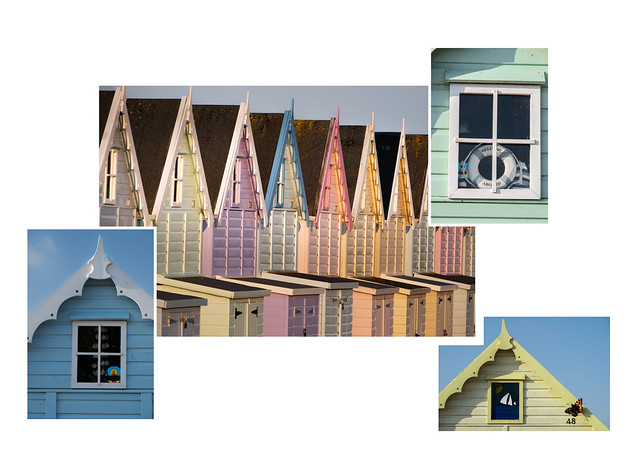 Mersea Beach Huts.