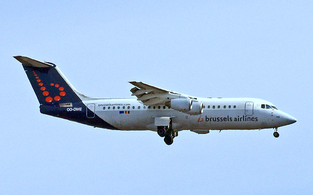 OO-DWE   BAe 146-RJ100 [E3327] (Brussels Airlines) Home~G 18/06/2015