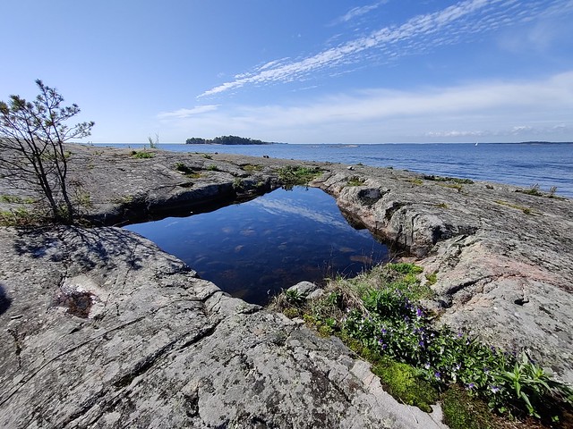 A seashore view from the Gåsgrund island (Espoo, 20230813)