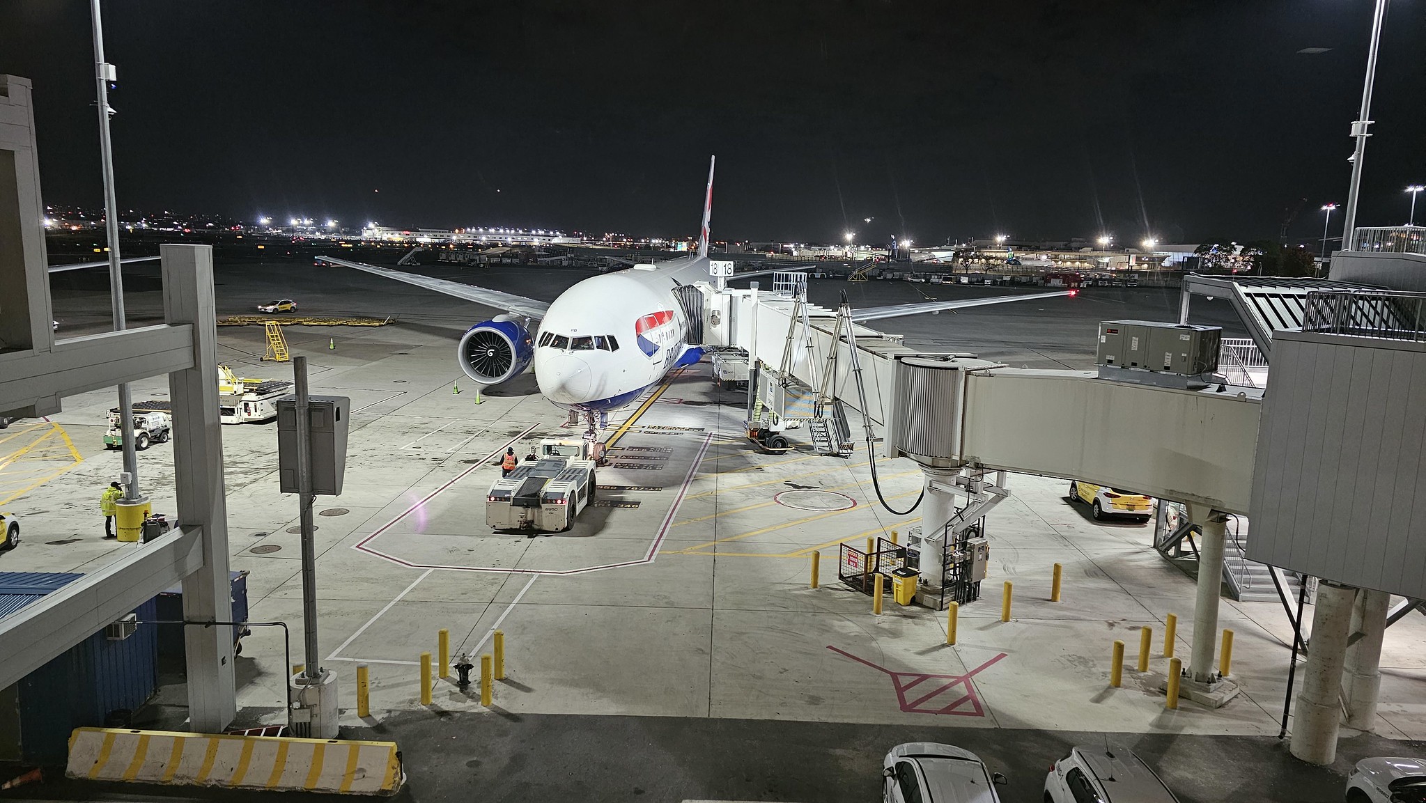 The BA 777-200 that brought me to New York