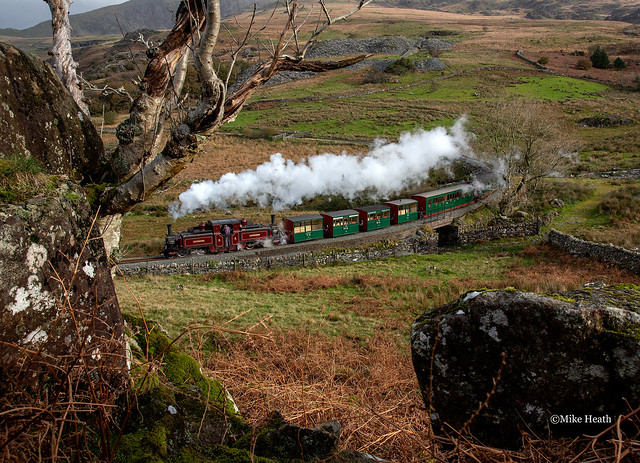 'Merddin Emrys' (1) - Welsh Highland Railway - 8 November 2023