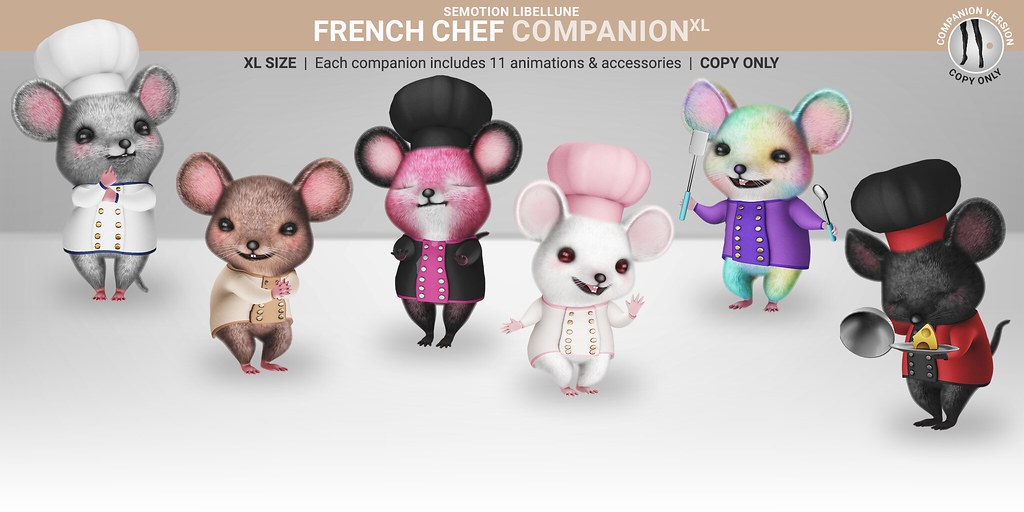 SEmotion Libellune French Chef XL Companion