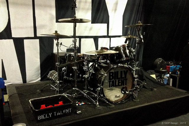 Billy Talent @ West Rock - Les Abattoirs (Cognac, France) 14/11/2013
