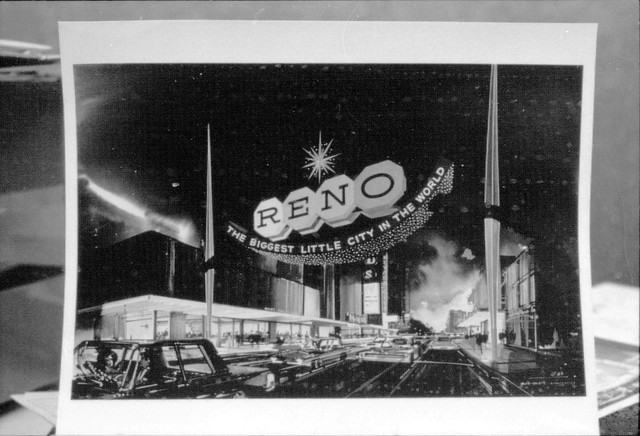 Reno Arch Rendering by Bill Clarke for Ad-Art 1963