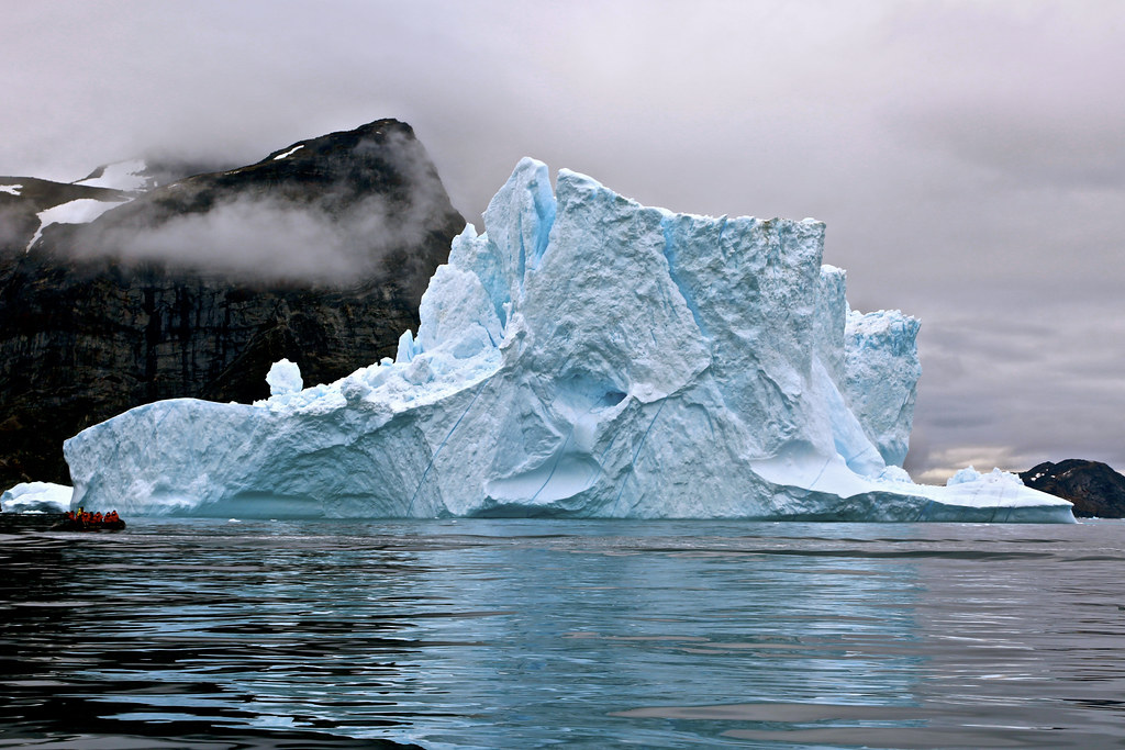 Ice Calved Iceberg