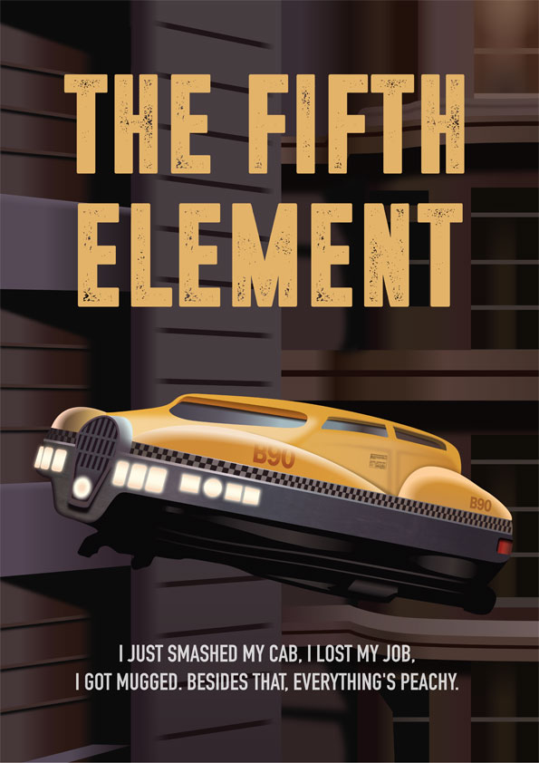 The Fifth Element - Alternative Movie Poster