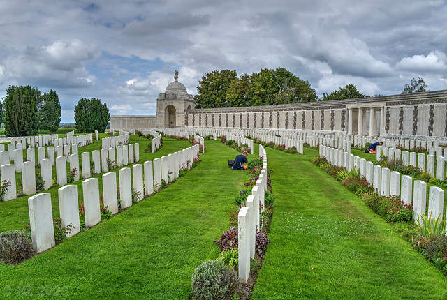 WWI Battlefields - Tyne Cot cemetery, Flanders, Belgium