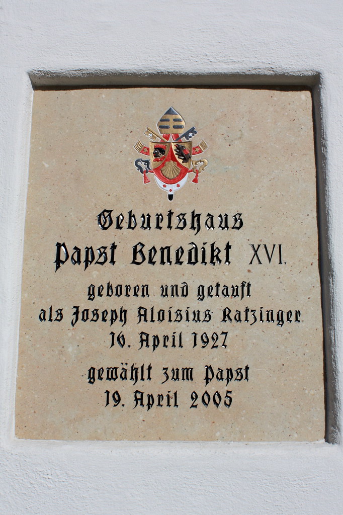 Marktl: Geburtshaus Papst Benedikt XVI.