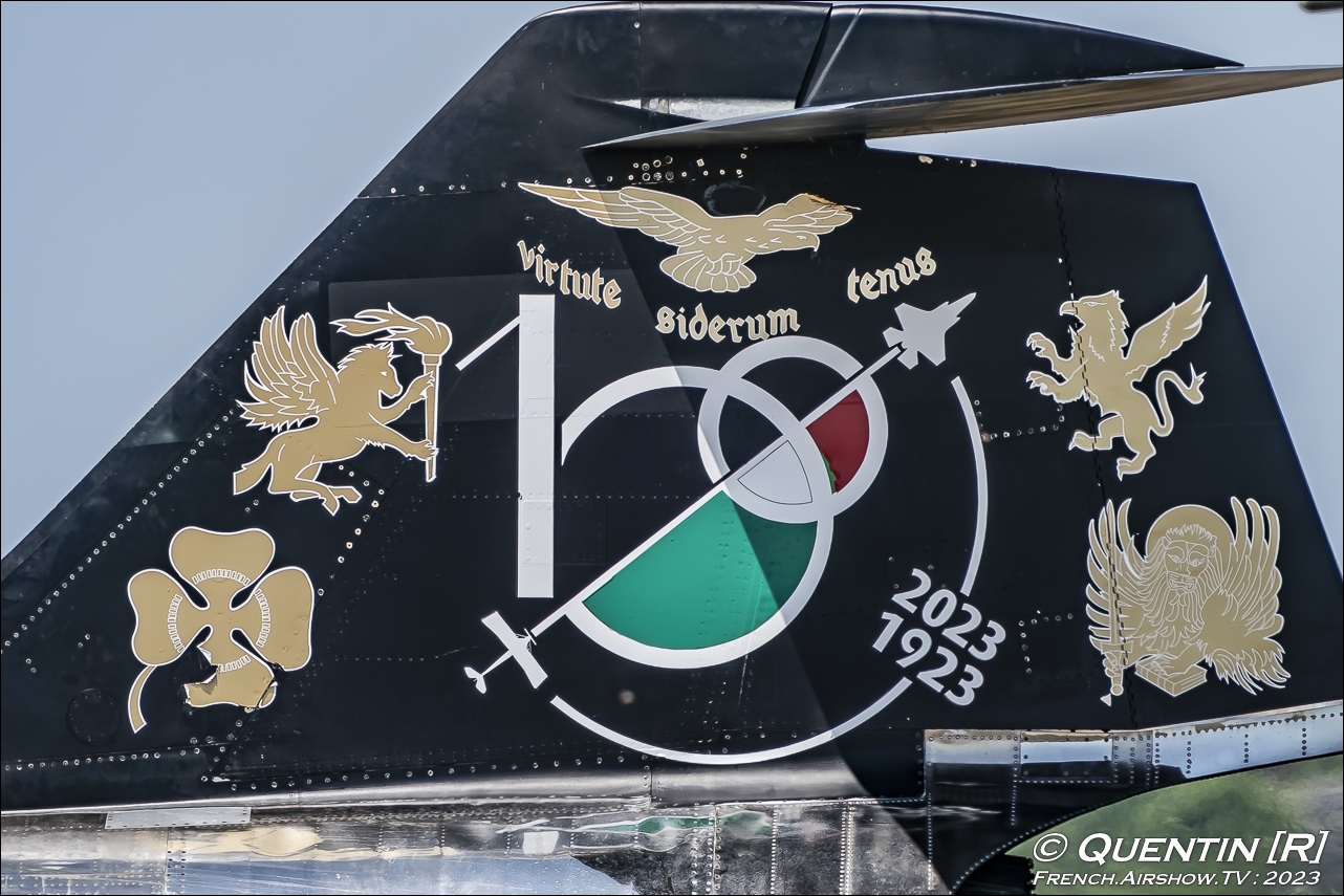 TF-104G Starfighter N991SF Pratica di Mare 100 Years Italian Air Force 2023 airshow photography canon france