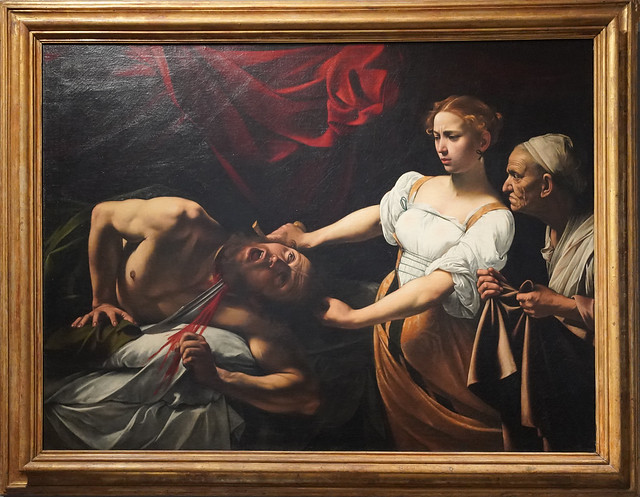 Judith Beheading Holofernes by Caravaggio, Barberini Palace (Rome)