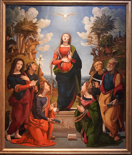 Incarnation of Jesus by Piero di Cosimo, Galleria degli Uffizi (Florence)