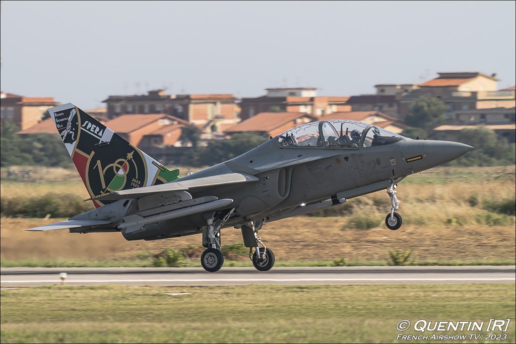 T-346 Aermacchi Solo Display Pratica di Mare 100 Years Italian Air Force 2023 airshow photography Meeting Aerien 2023