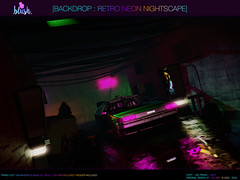 BLUSH [Backdrop - Retro Neon Nightscape]