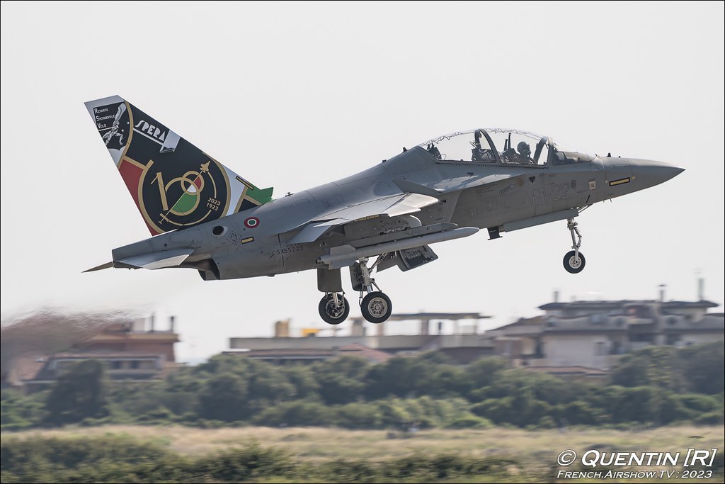 T-346 Aermacchi Solo Display Pratica di Mare 100 Years Italian Air Force 2023 airshow photography Meeting Aerien 2023
