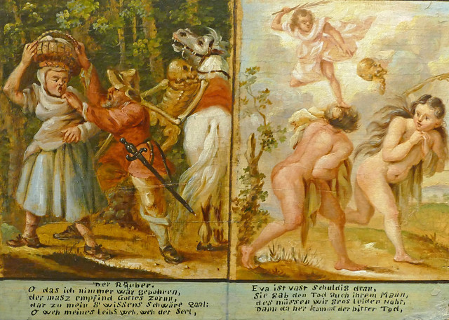 Georg Kneipp, Totentanz, Der Räuber  & Adam und Eva - Dance of Death, robber, Adam & Eve and death