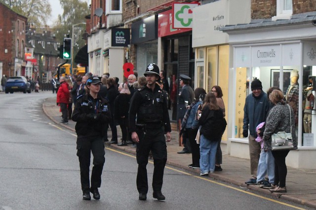 Leicestershire Police Oakham Rutland Remembrance Sunday 2023