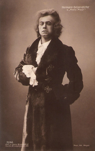 Hermann Geisendörfer (sic) in Franz Moor