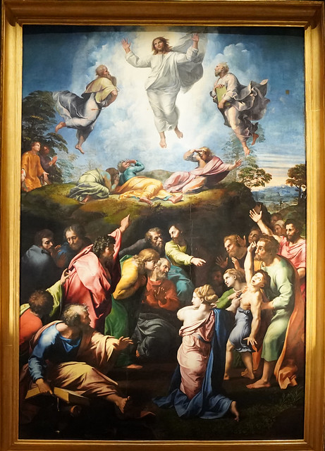 The Transfiguration by Raffaèllo Sanzio, Pinacoteca Vaticana (Rome)