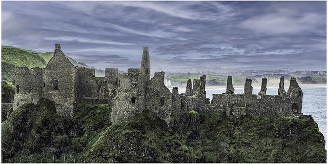 The Ruins of Dunluce Castle