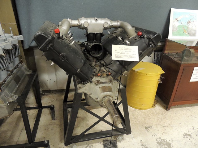 1922 Wright-Hispano H-3 engine, Old Rhinebeck Aerodrome