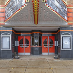 Entrance, Rogers Theater — Rogers City, Michigan 