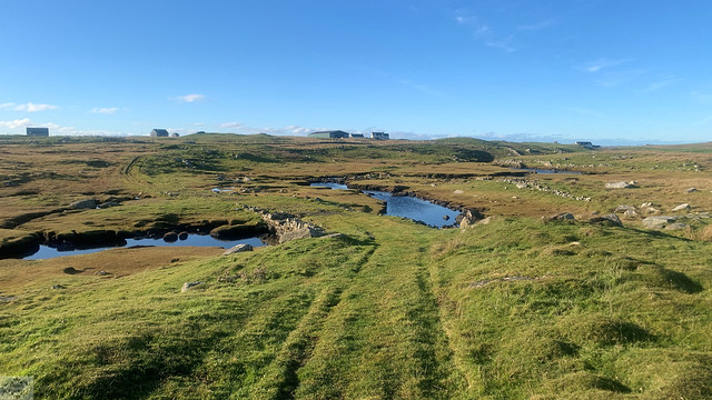 Carnach Walk, route of the old road to Carnach,  Isle of North Uist