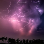 6. November 2023 - 20:30 - Lightning Storm, Supercell, Paraná , Brazil