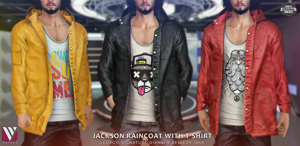 Volver – Jackson Raincoat With T-shirt