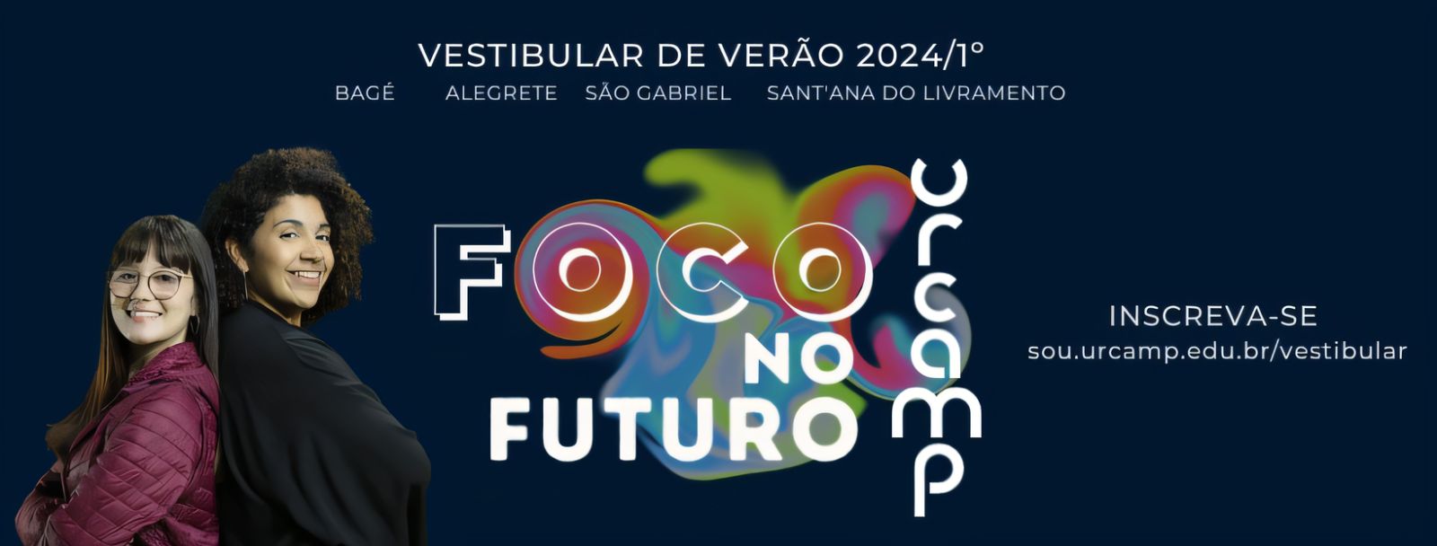 Foco no Futuro com a Urcamp - inscrições para o vestibular de verão abertas!