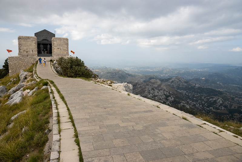 To a mausoleum