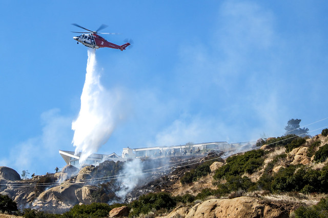 Multi-Agency Effort Halts Chatsworth Brush Fire