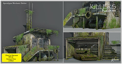 "Killer's" Apocalypse Mechanic Shelter On Discount @ Access Starts from 12th November