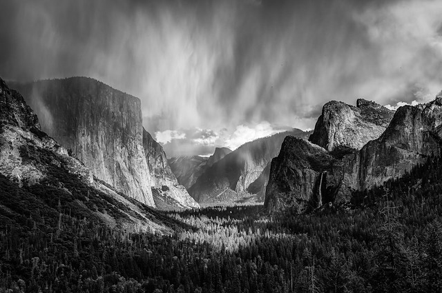 Stormy Afternoon in Yosemite Valley
