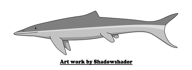 Ichthyosaur (†Hudsonelpidia brevirostris)