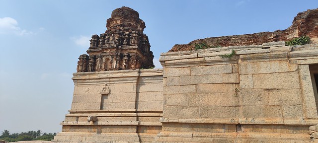 Recinto Real. Templo Sarasvati. Hampi. Karnataka. India