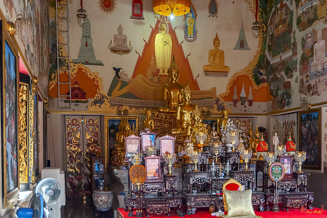 Wat Intarawihan Phra Ubosot Interior (DTHB1278)