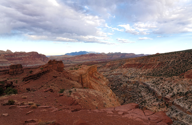 Pastels and Hues Across the Desert Landscape in Capitol Reef National Park