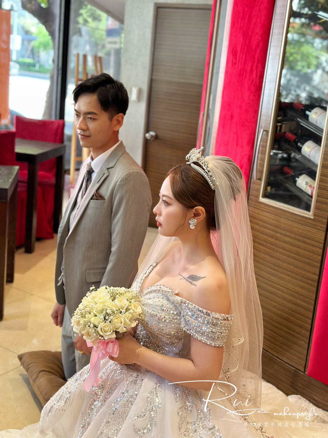 【新秘Rui】bride富茱 訂結婚造型 / 龍鳳掛,韓系,女神