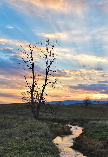 Sky Glory At Back Creek