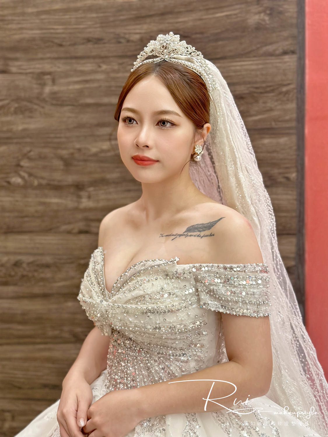 【新秘Rui】bride富茱 訂結婚造型 / 龍鳳掛,韓系,女神