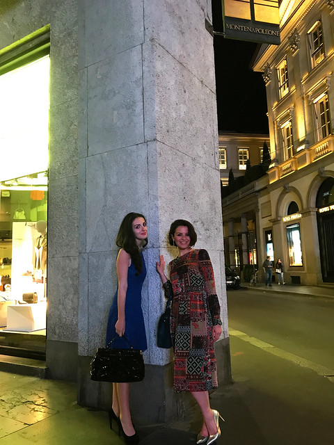 Fashion Nights In Milano (With Nadine).