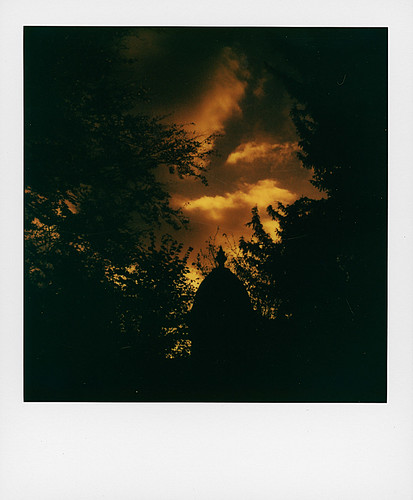 Sky … Polaroid + Orange Filter
