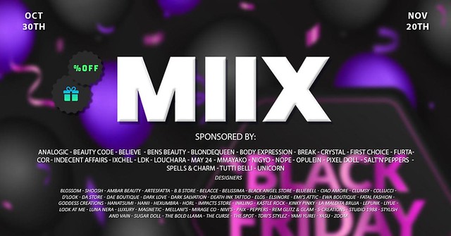 Get a Jump On Black Friday At MIIX EVENT!