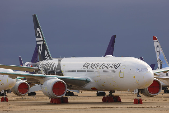 ZK-OKB, Boeing 777-200ER, Air New Zealand, Victorville - California