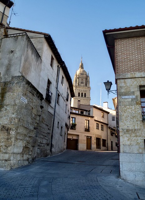 Calle Tentenecio-Paseo del Rector Esperabe-Salamanca(Castilla-Leon)