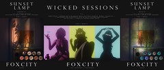 FOXCITY. Wicked Sessions Bundle & Sunset Lamp Shadows & Water