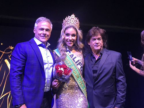 Oscar Magrini - Isadora Anttunes - Miss Brasil USA