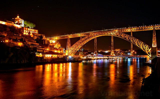 Rio Douro e ponte Luís I